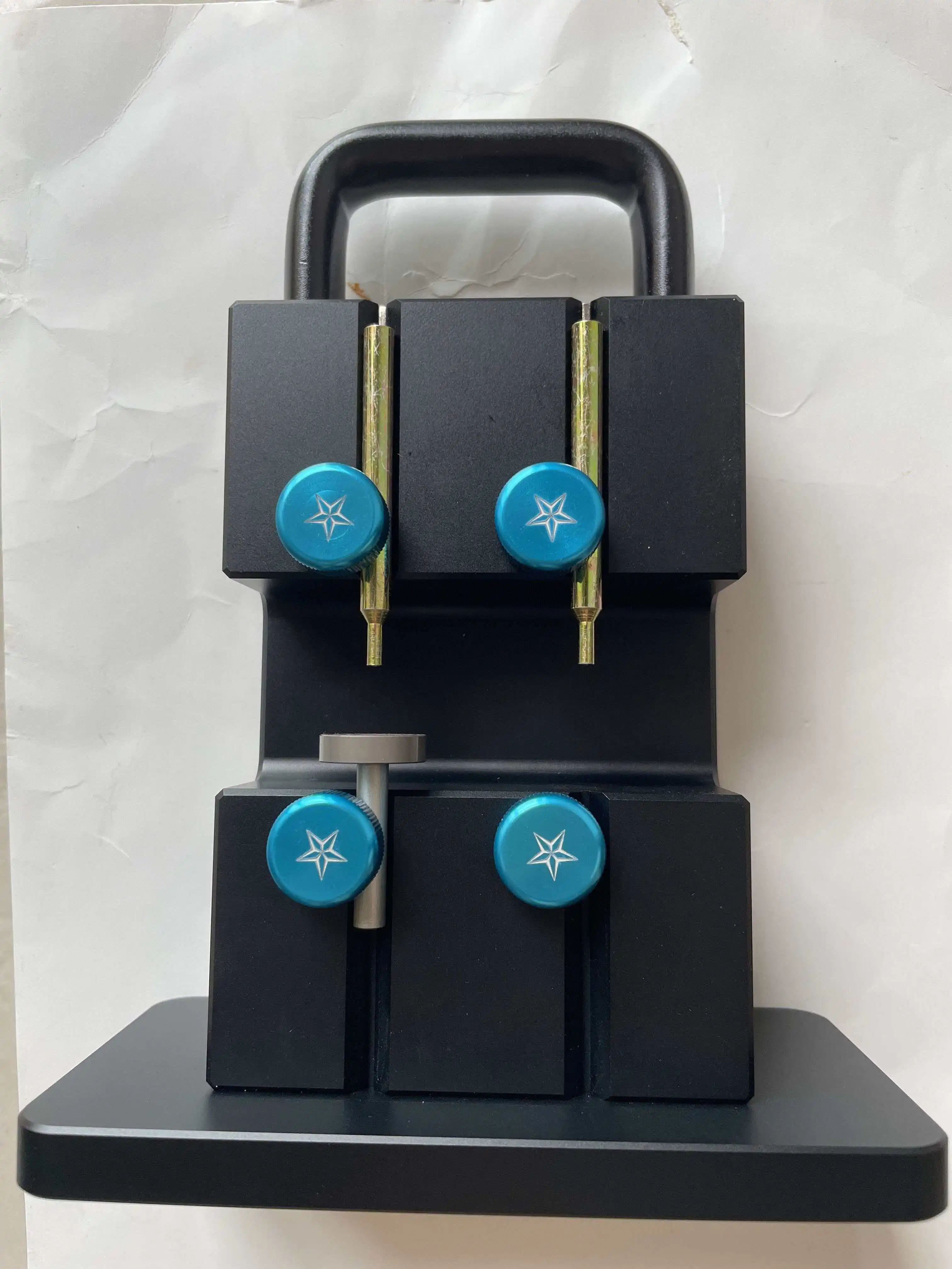 Multi station gemstone leveling machine, top surface matching machine, universal complete set