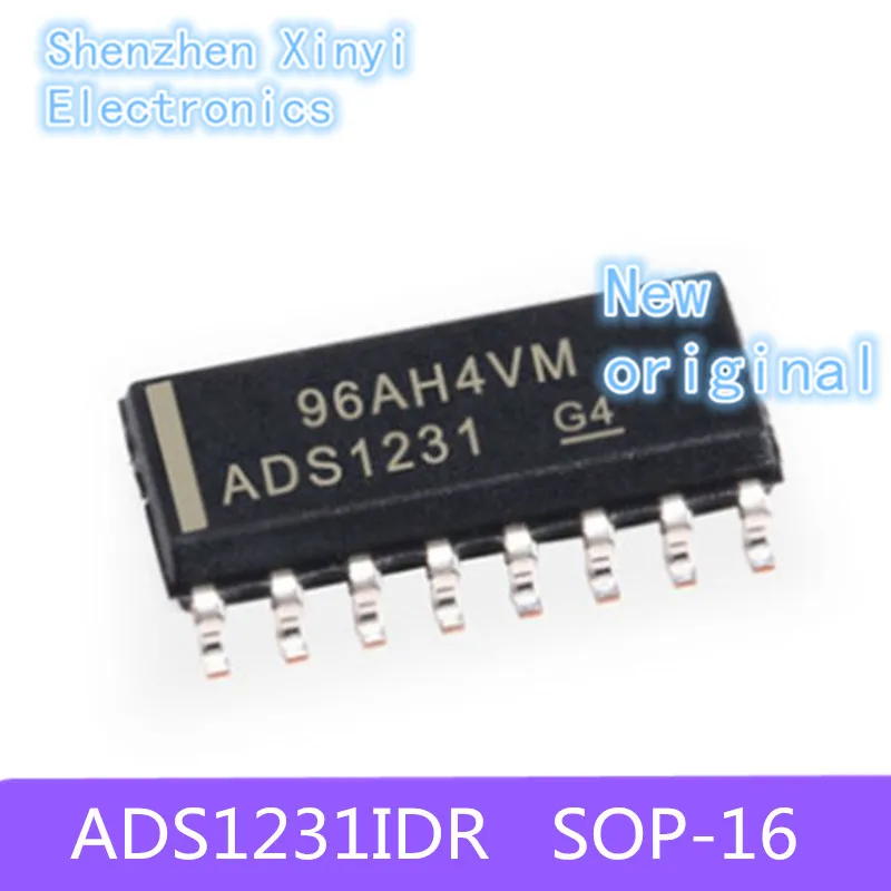 Brand new and original 1231IDR ADS1231IDR ADS1231ID ADS1231  SOP-16  Analog to digital conversion chip