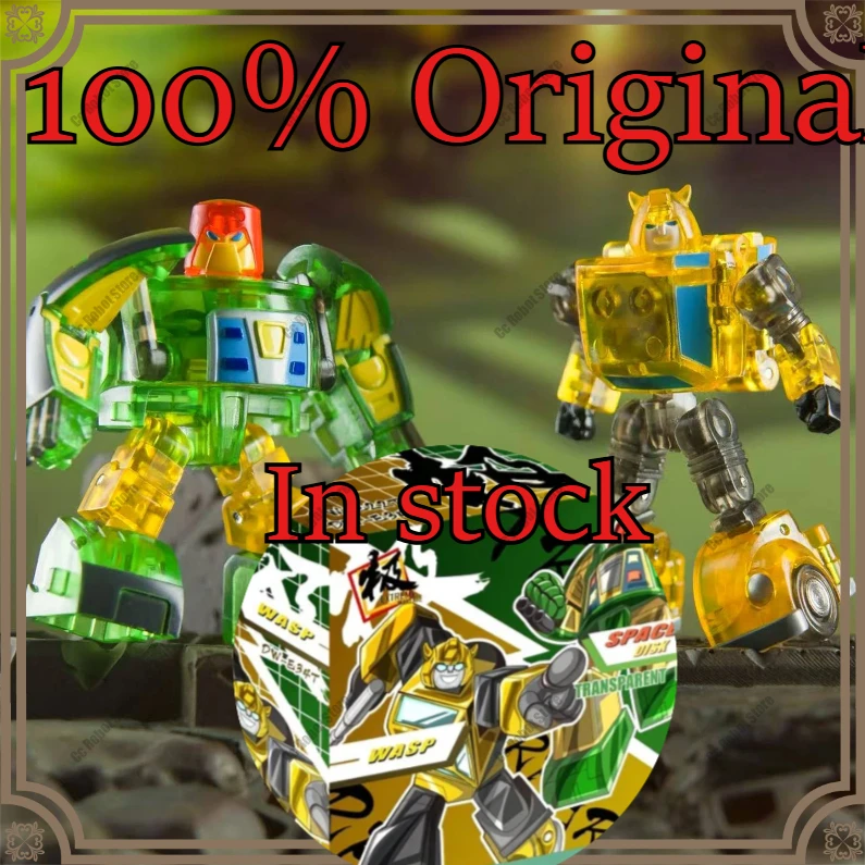 

[В наличии] Хит продаж: Прозрачная мини-фигурка DR.WU DW-E22T/E34T Transparent Cosmos, 5 см, модель, подарок на день рождения, сувенир