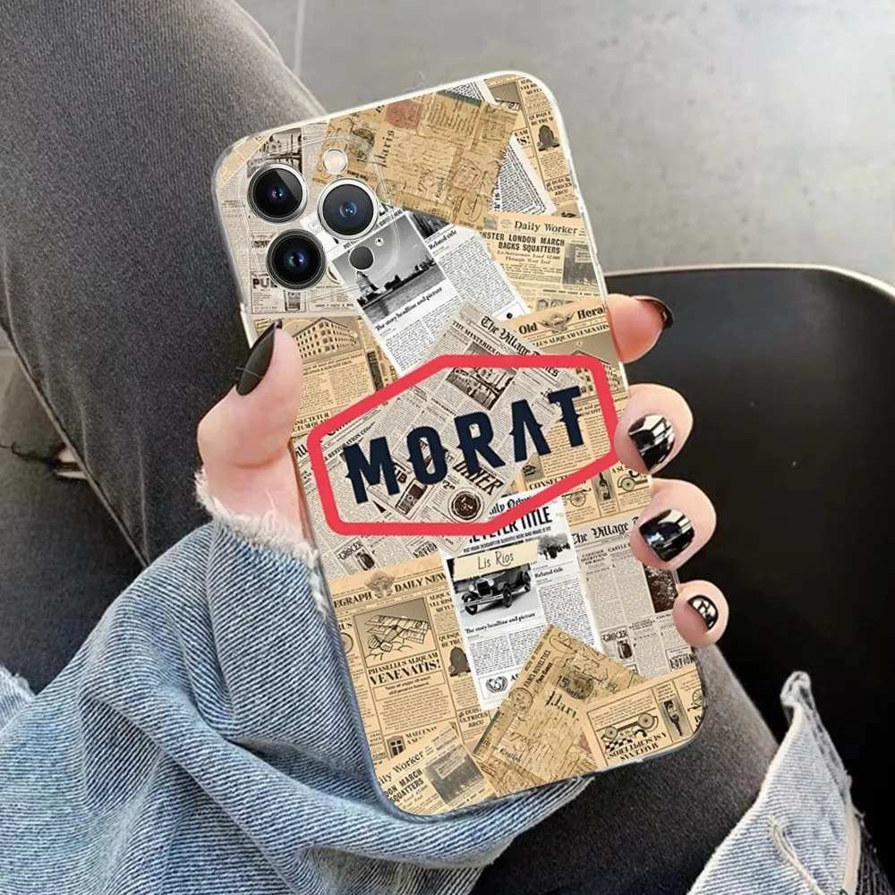 Morat Phone Case For IPhone 16 15 8 7 6 6S Plus X SE XR XS 14 11 12 13 Mini Pro Max Mobile Case