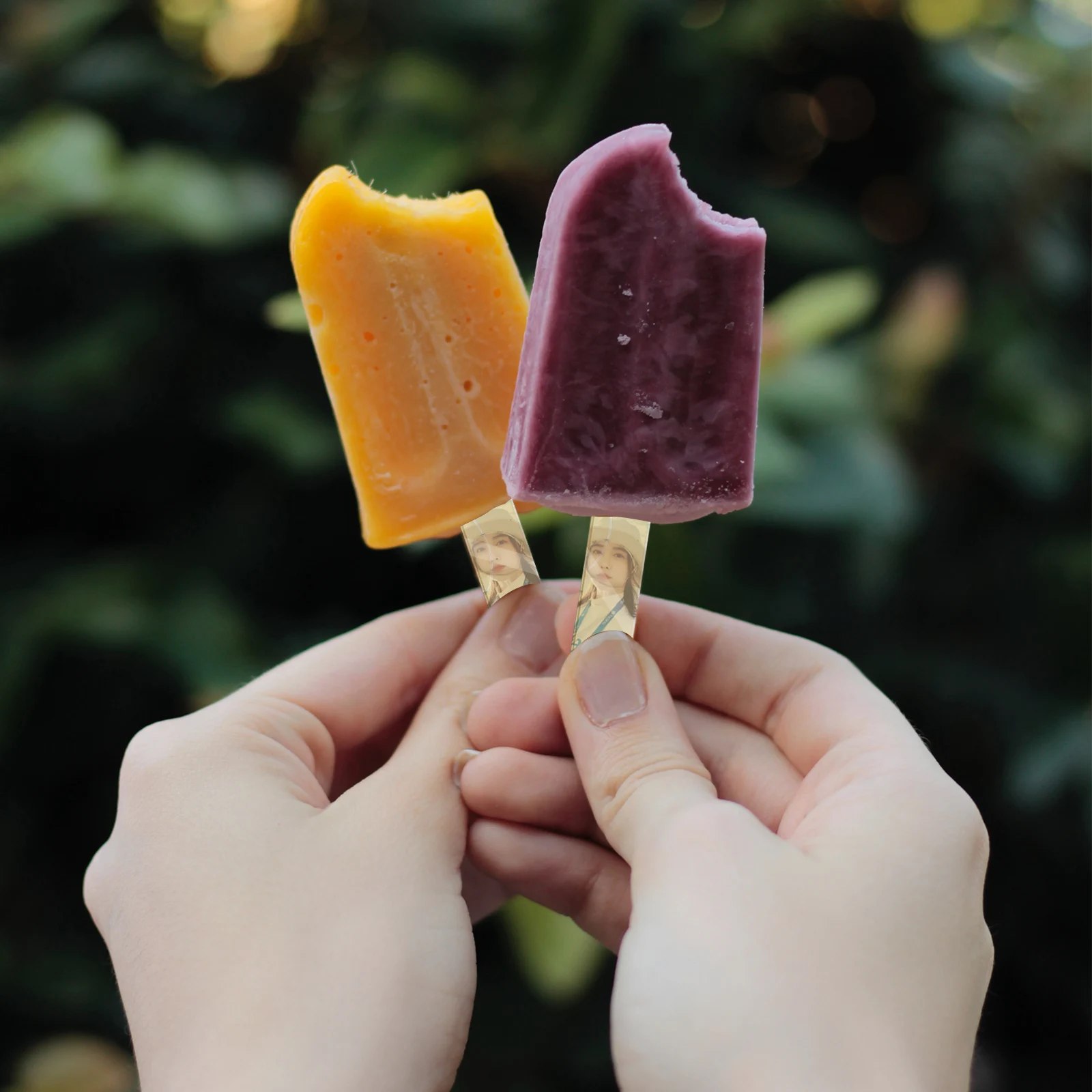 

20 PCS DIY Ice Cream Stick Popsicle Mold for Craft Sticks Baking Decor Lollipop
