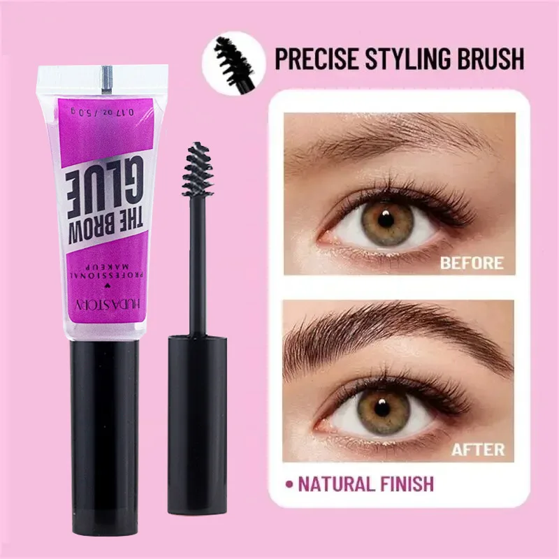 Natural Transparent Gel Eyebrow Styling Cream Quick Dry Long Term Makeup Mascara Lasting Waterproof Eye Black Korean Cosmetics