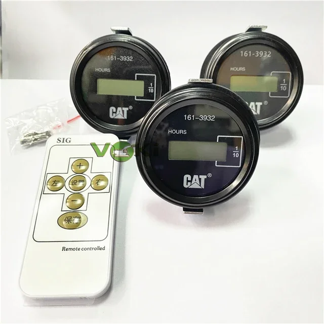 Timer Control Panel Hour Meter 1613932 161-3932 3660367 Timer Meter For E320D E320D LCD OEM Engine Hour Meter