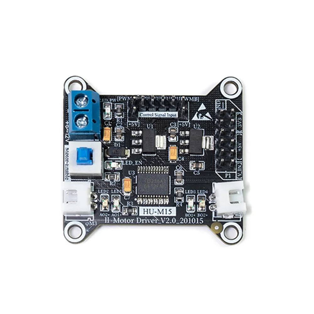 

TB6612 Двухканальный модуль привода двигателя постоянного тока Интеллектуальный модуль управления двигателем постоянного тока 6-12 В вперед и назад для Arduino