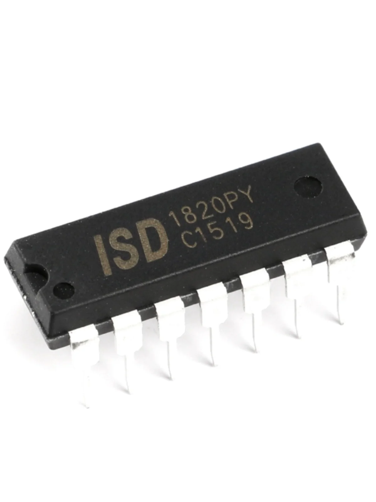 10pcs/in-line new original ISD1820PY 8-20 seconds single segment voice recording circuit DIP-14 in stock