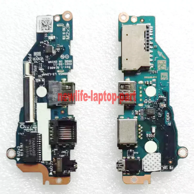 

original for Dell Vostro 3510 3515 V3510 V3515 laptop USB audio SD carder reader power botton io board LS-L244P Free shippping