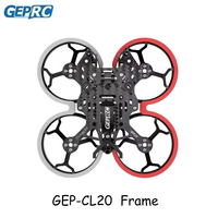 GEPRC GEP-CL20 CineLog 20 Carbon Fiber Frame Kit 2inch 100mm Wheelbase With Propeller Guard for Indoor Scene Quadcopter Drones
