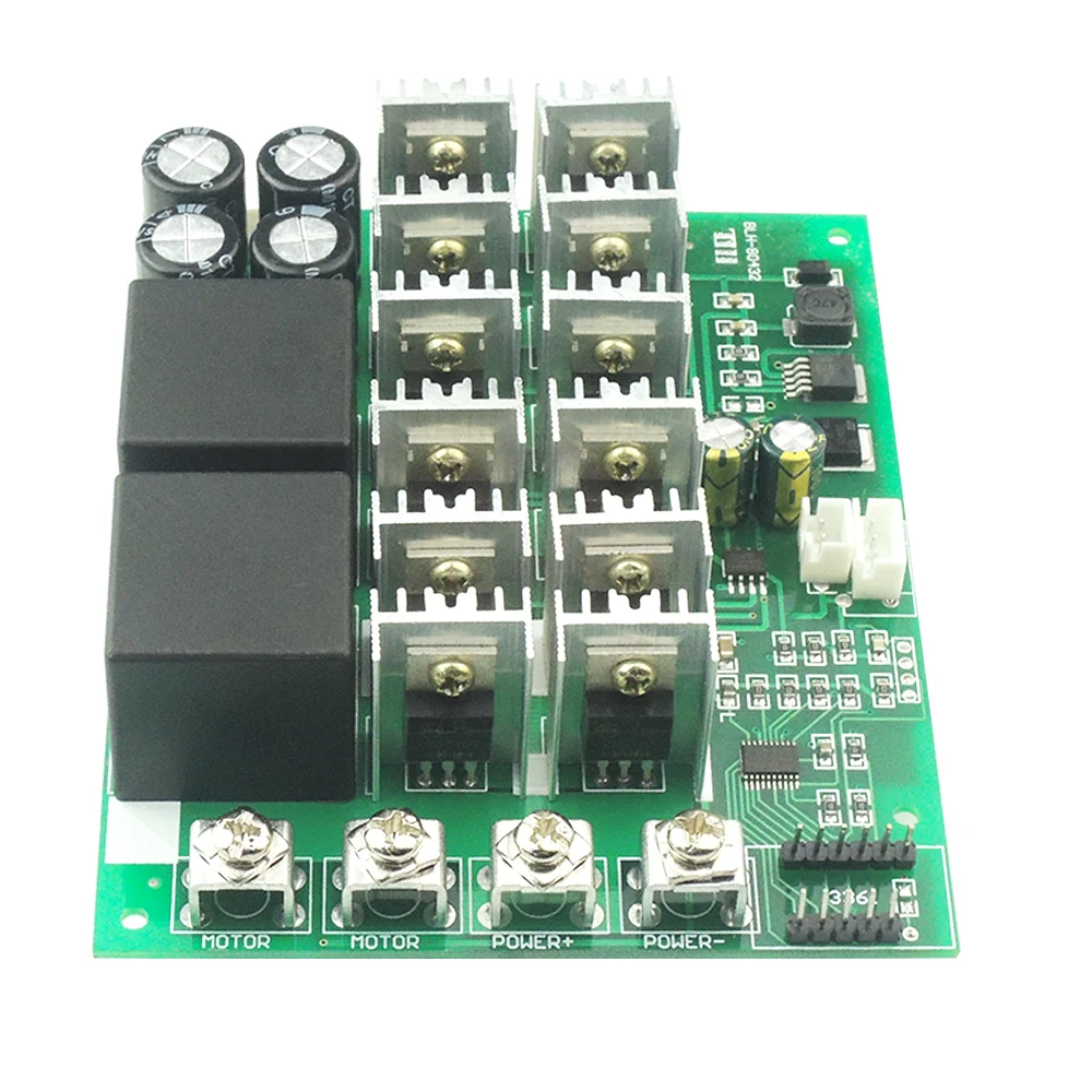 DC 12V 24V 36V 48V 60A 3000W PWM DC Motor Speed Controller Programmable HHO RC Control with Forward Reverse Switch