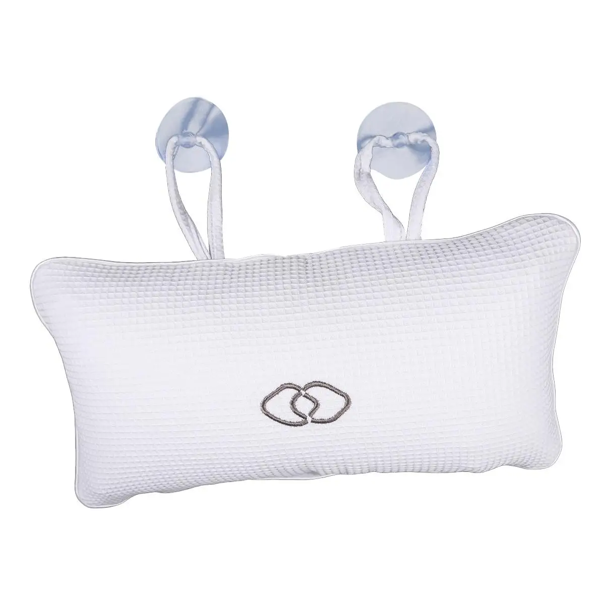 

2 PC Bath Pillow Inflatable Pillows for Tub Suction Shower Cushion Bathtub Neck