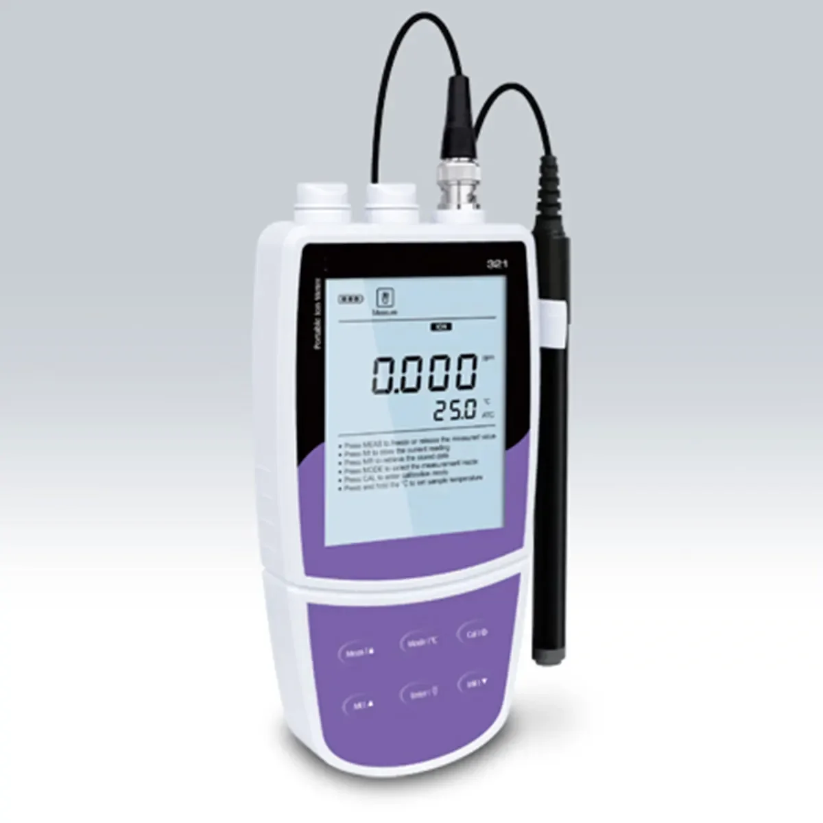 Portable Nitrate Ion Meter ION321-NO3