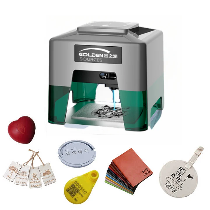 

Portable Laser Engraver Cutting Machine Mini Metal Leather Wood Diode Laser Engraving Machine Mini Laser Printer
