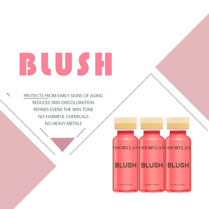 Blush BB Cream Labbra, Viso, Occhi Glow Ampoule Siero Kit fondotinta per trucco semipermanente Fard naturale Correttore nudo Cura della pelle