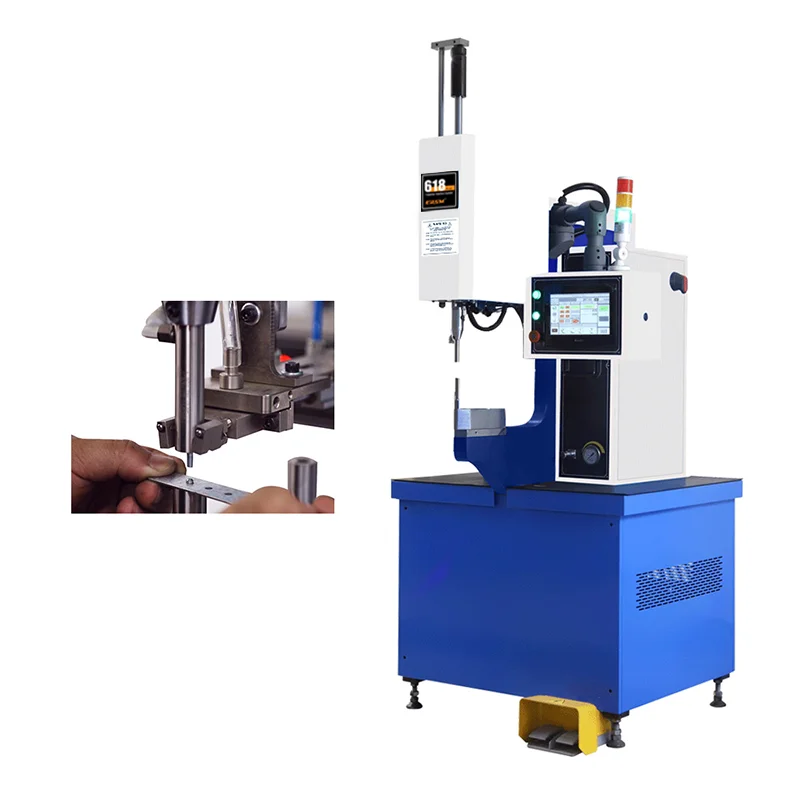 Max Riveting Capacity M10 Nut M8 Standoff PEM Series Fast Programming Fastener Insertion Machine