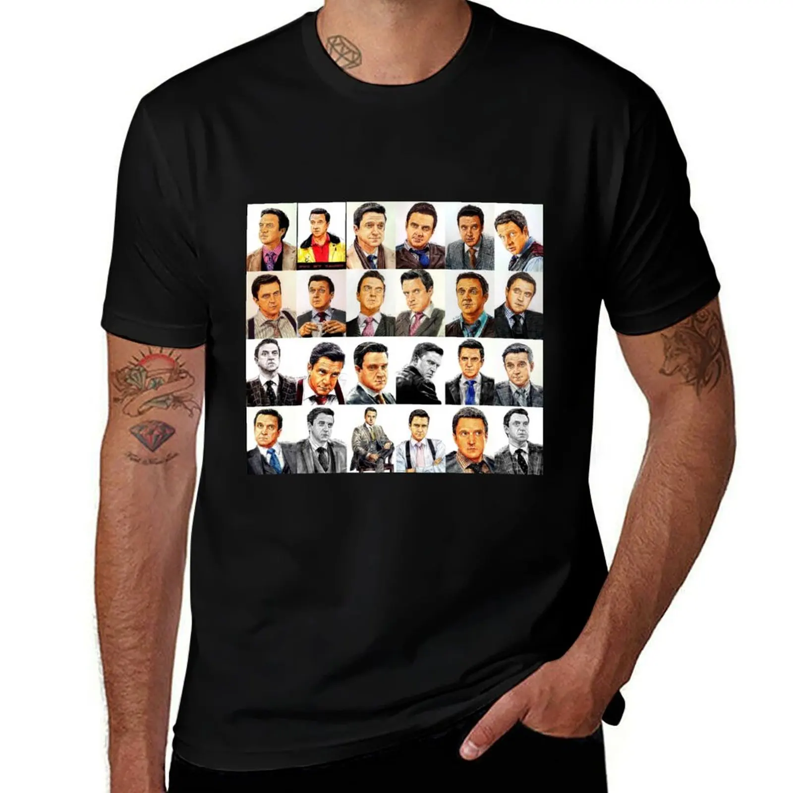 Rafael Barba collection 2 T-Shirt Large Size Loose Casual Tee T-Shirt