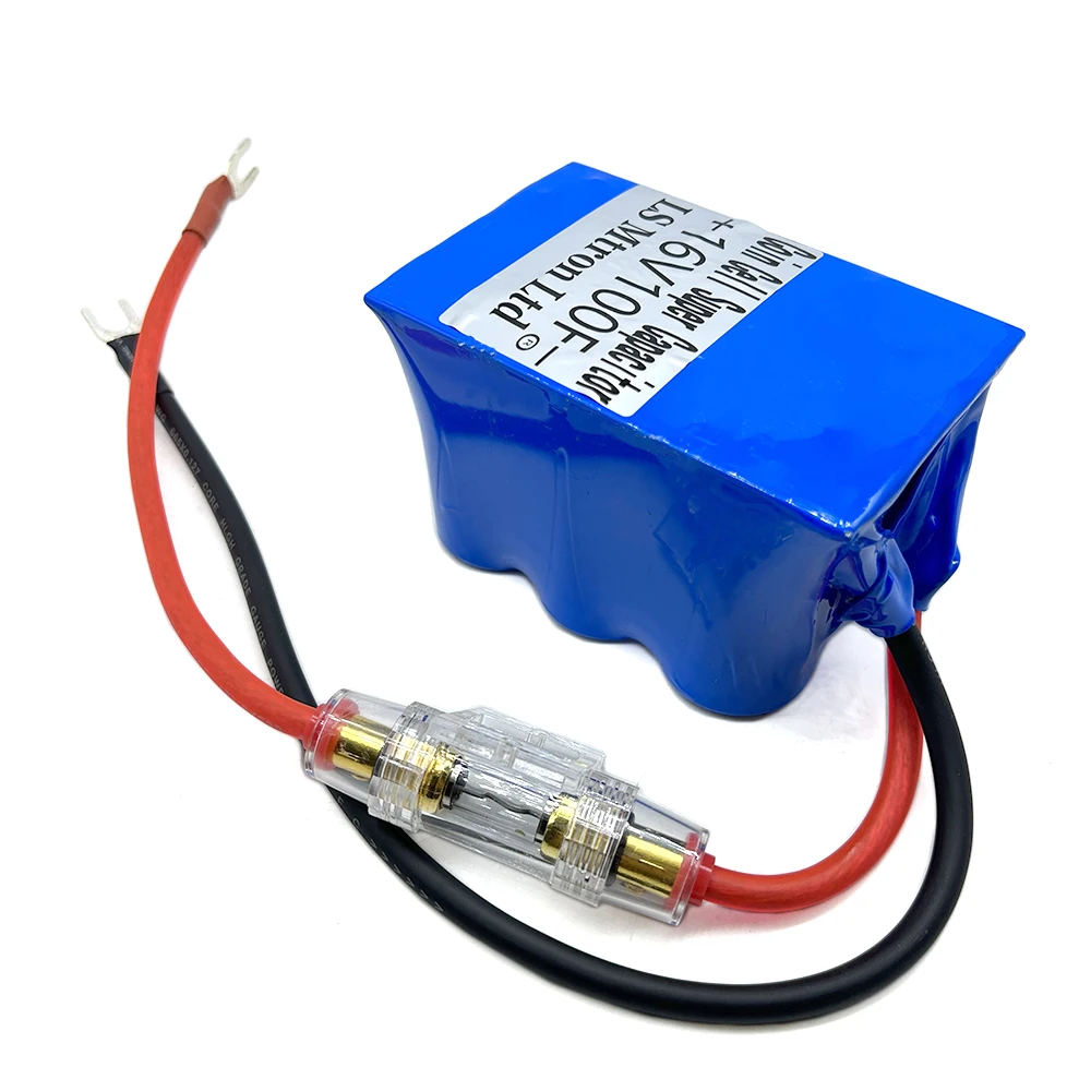 LS Mtron Ltd 16V100F Supercapacitor Automobile Rectifier Module 2.7V600F Super Capacitor With Self-Recovery Fuse Heat-Shrinkle