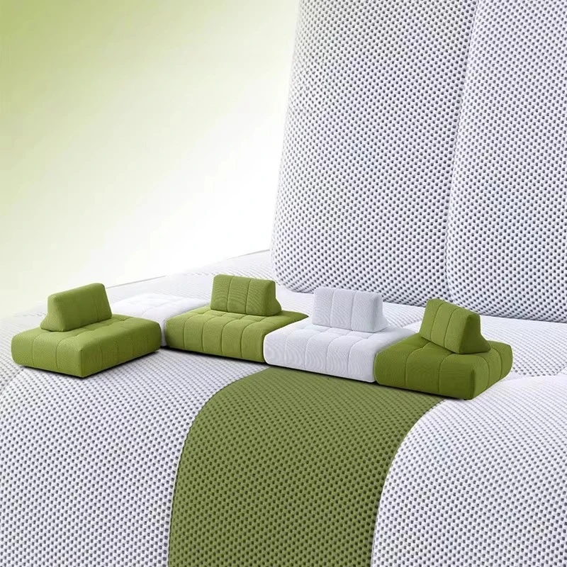 Tofu module constellation fabric sofa