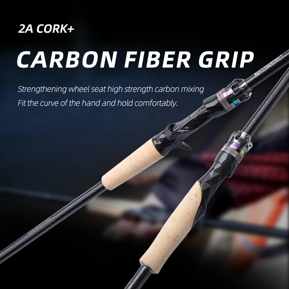 Fishingfans 30+40T Carbon Fiber Fishing Rod 2.0