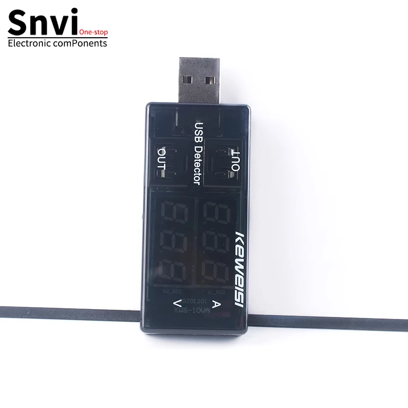 KWS-10VA Dual USB Current and Voltage Charging Tester Battery Voltage Met