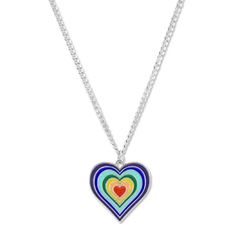   Cuentas con forma de corazón, Hip Hop, Nelace para niñas, escuela, Campus, lindo, dulce, accesorios de joyería transfronteriza