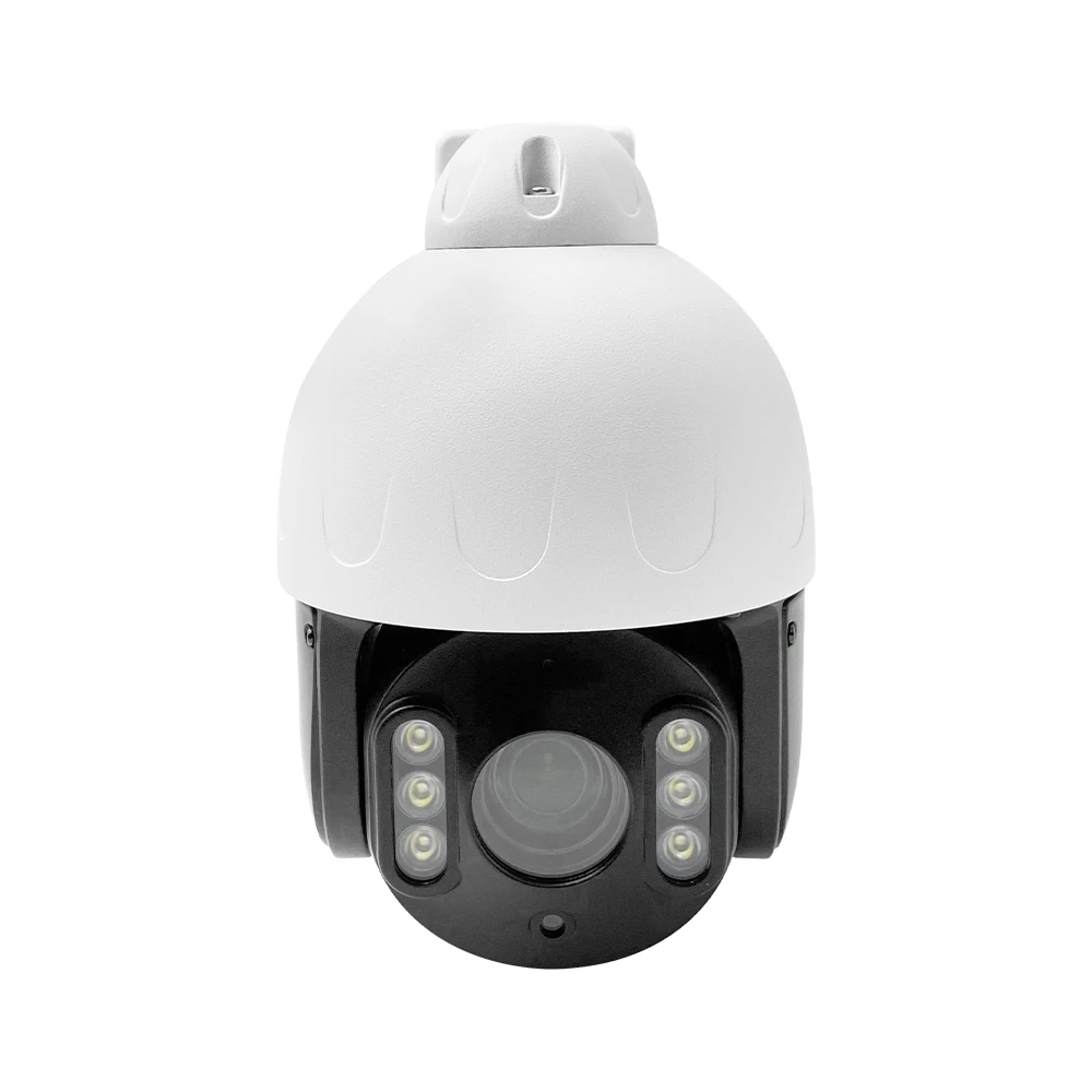 ENSTER Newest Full Color  Outdoor 12MP AI POE IP Dome Camera Two-Way with Vehicle Detection PTZ CCTV Network Security Camera