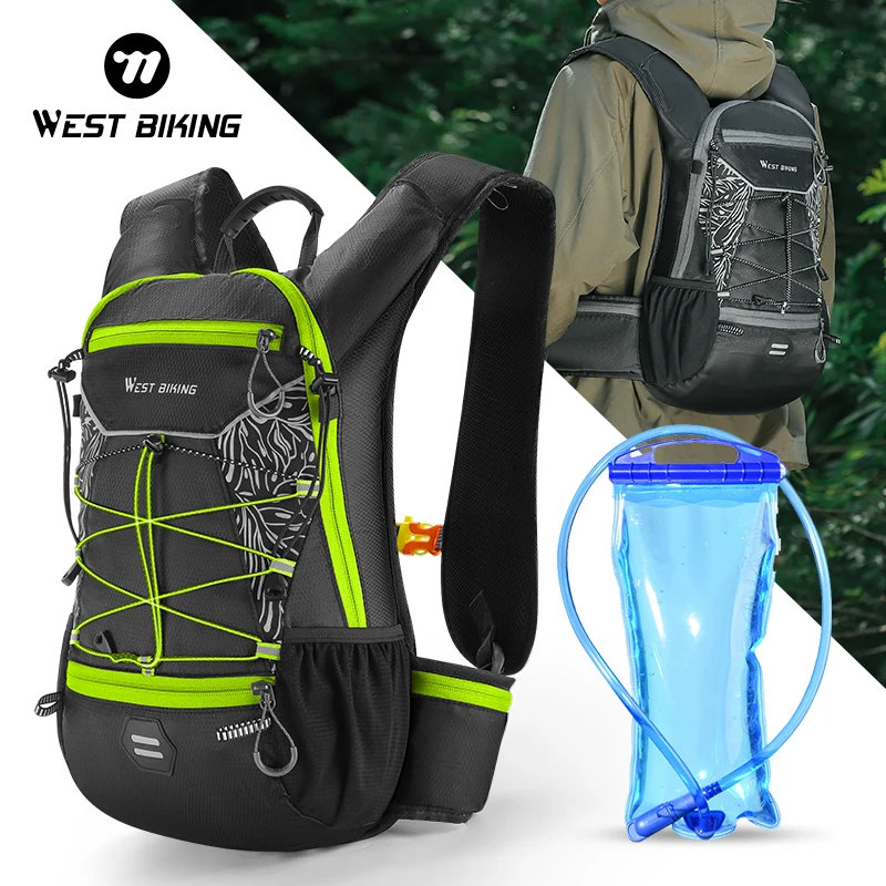 WEST BIKING 16L Ultralight Outdoor Sports Backpack For Climbing Hiking Running Cycling Rucksack Waterproof Trail Backpack