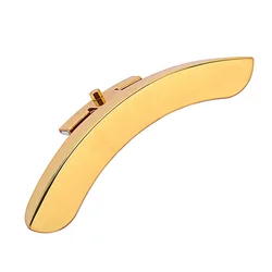 Mirror Finish Zinc Alloy Single Leg Golden Armrest Banjo Replacement Parts Accessories Guitar Components Musical Instruments