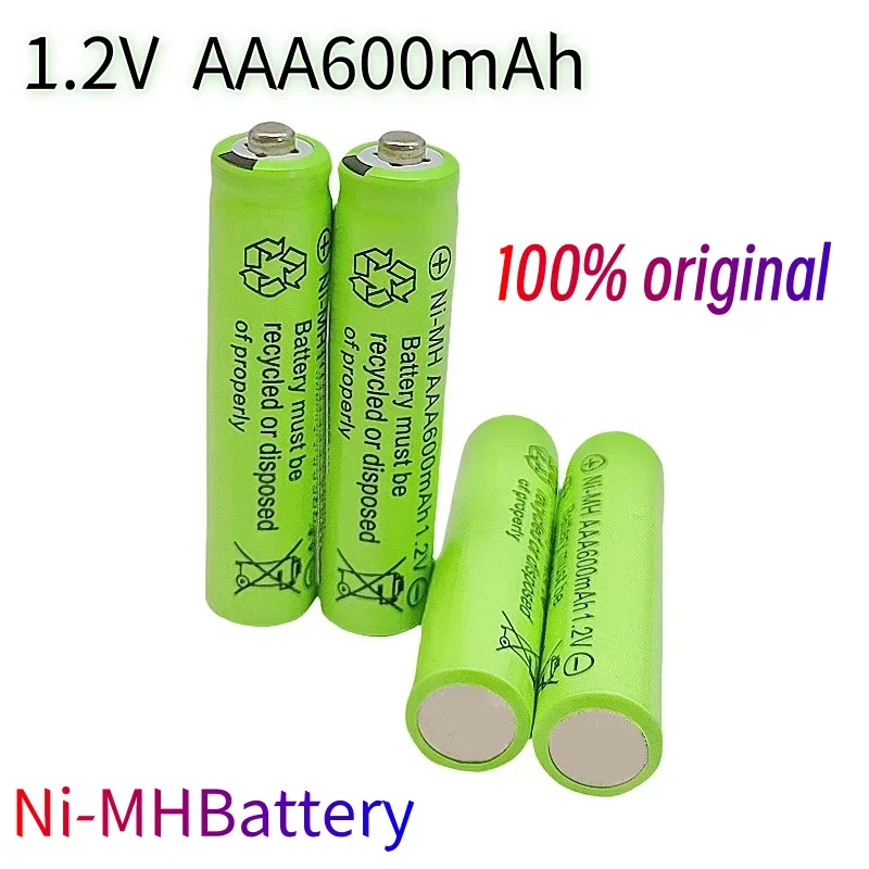 1,2 V AAA original 1,2 V batería recargable NI-MH de alta calidad lpega adecuada para juguetes electrónicos como relojes ratones juguetes, etc.