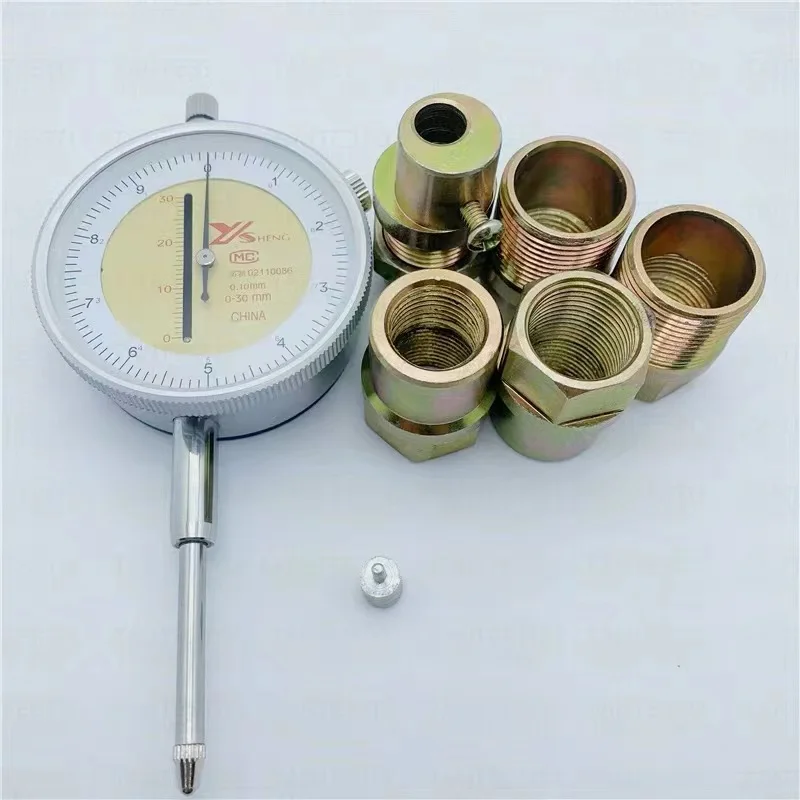 Diesel Pump Tooth Bar Stroke Measuring Gauge With Simple Seat Fuel Pump Gear Bar Travel Testing Repair Tool