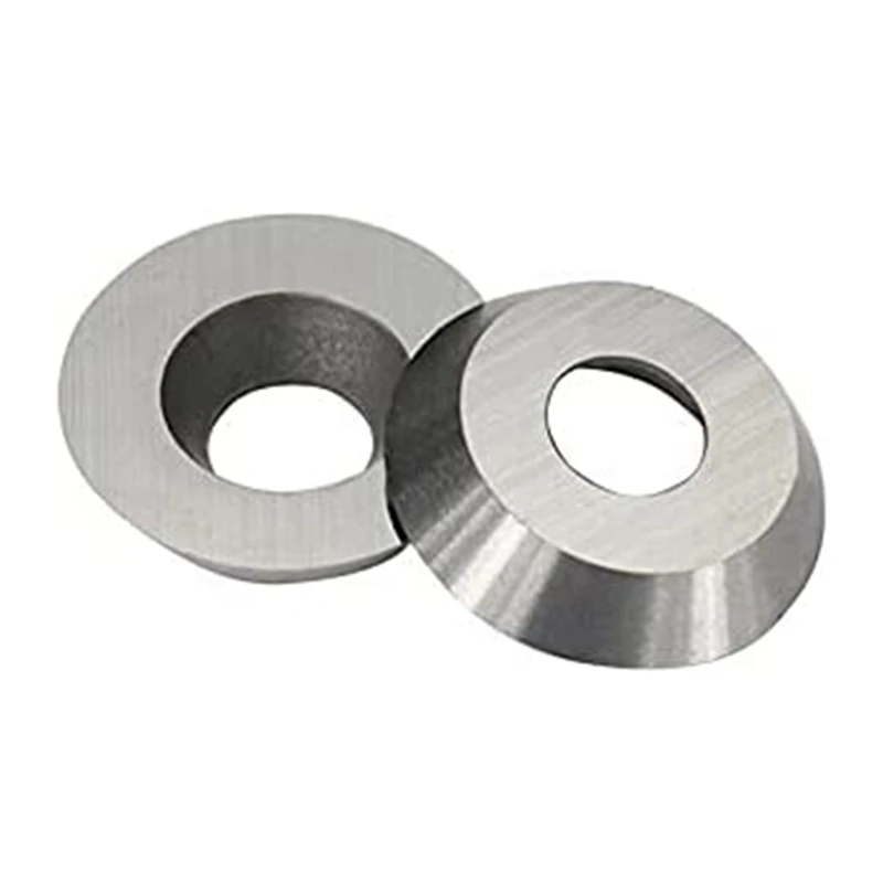 Redonda Carbide Insere Cortadores, Facas Indexáveis, Madeira Torneamento Lathe Holder Tool, 30 Graus De Corte De Ângulo, 15mm, 10Pcs