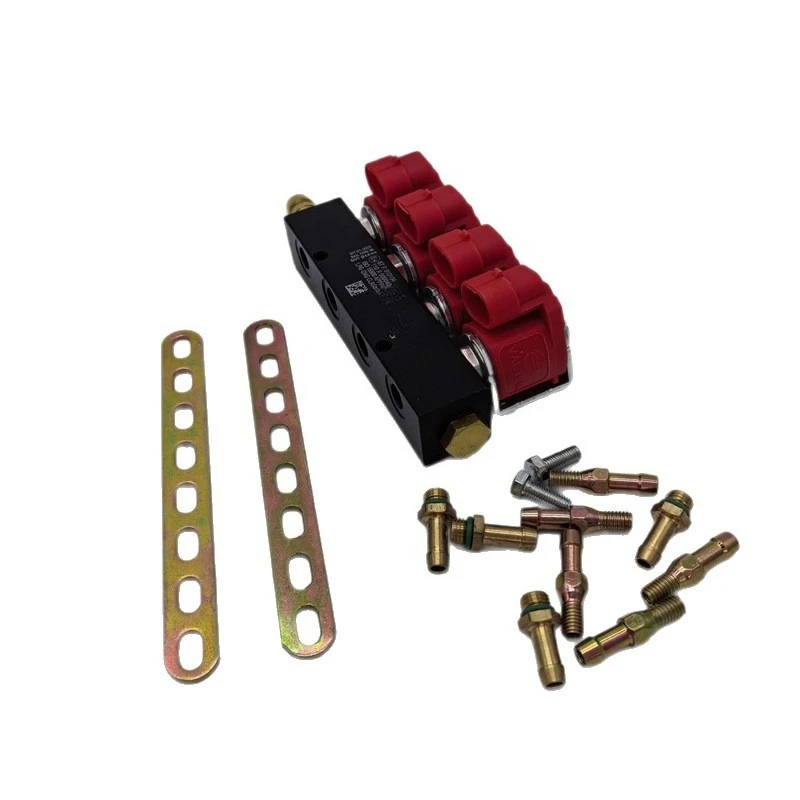 

Modified red H spray rail, auto parts