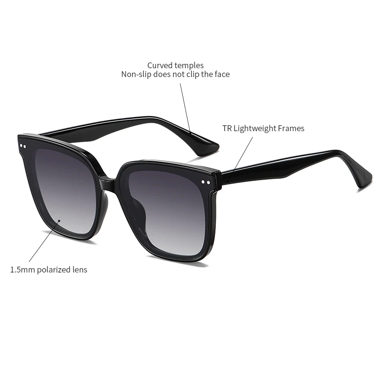 

Men's Polarized Sunglasses TR90 Frame Classic Rays Brand Designer Driving Women Sun Glasses Goggle UV400 Shades High Quality