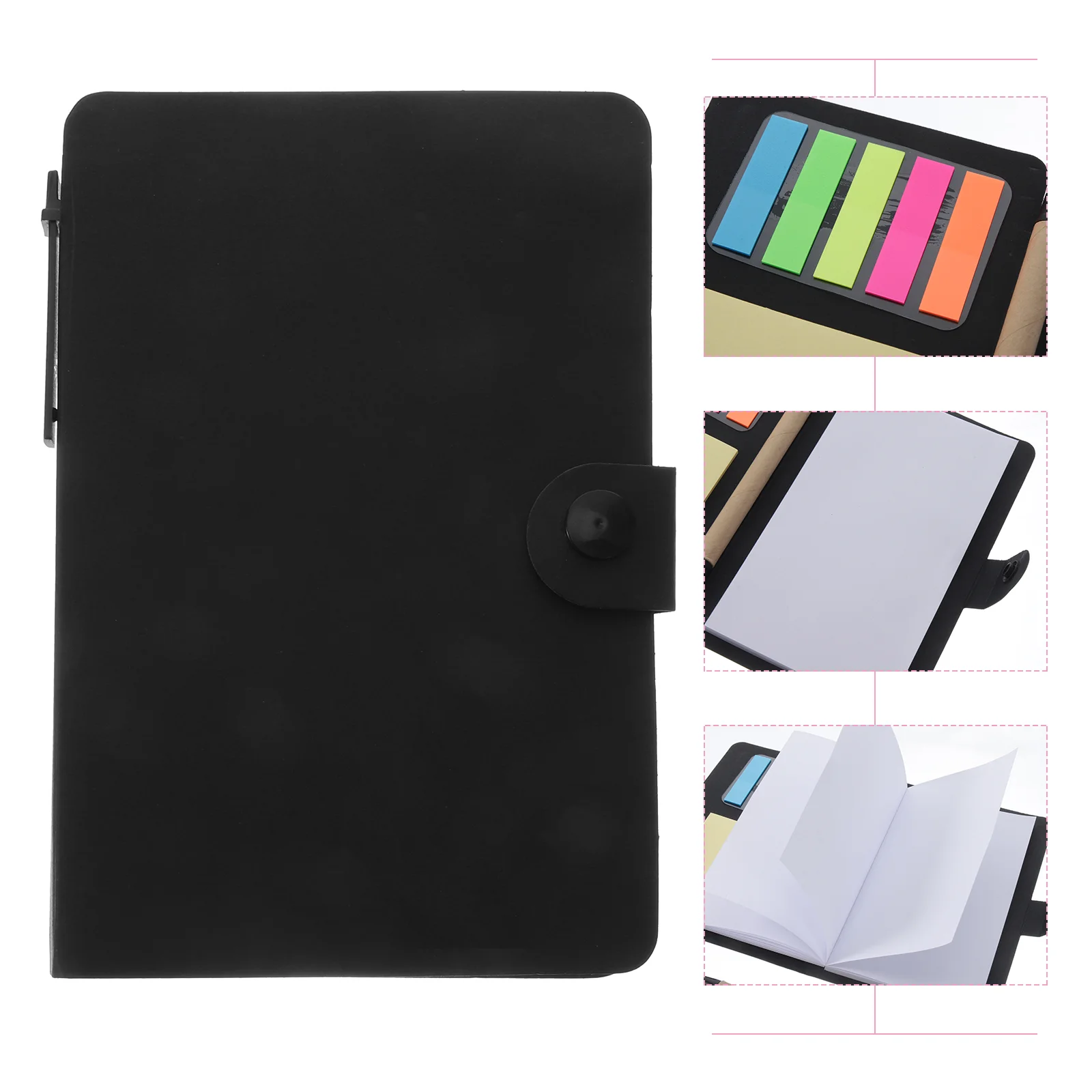 

2 Books Tabs Memo Pad Convenient Pads Multifunction To-do List The Pet Portable Notepad Planning Student Schedule