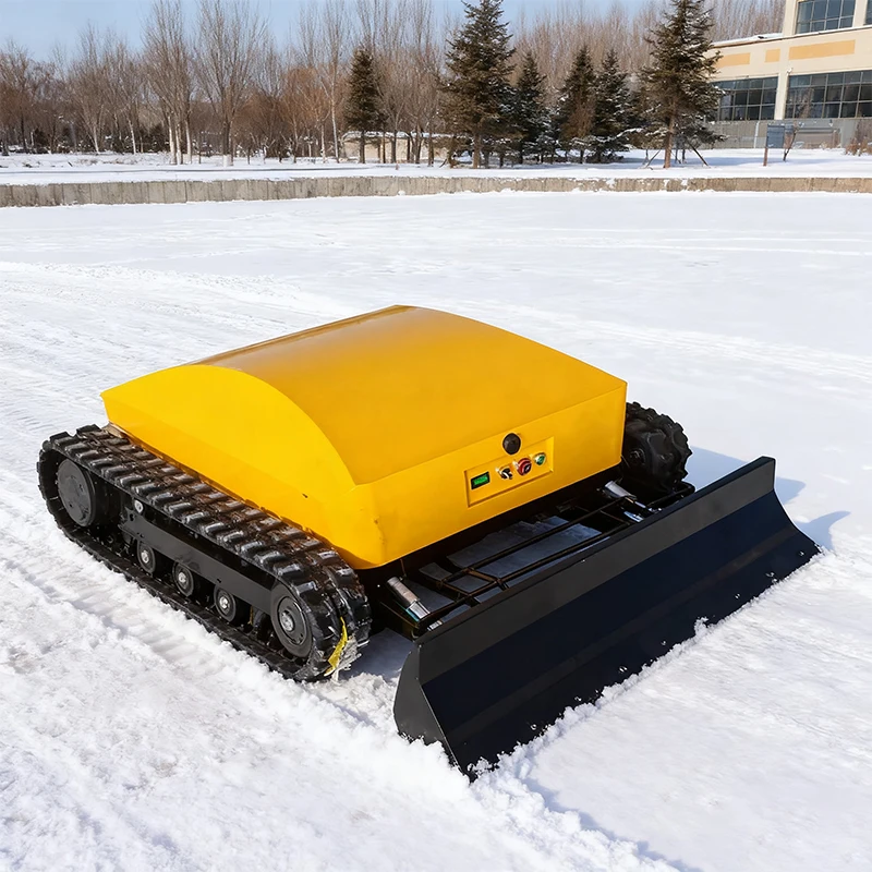 الشتاء Snowplow التحكم عن بعد حديقة مكنسة الثلج لتنظيف الثلج #1