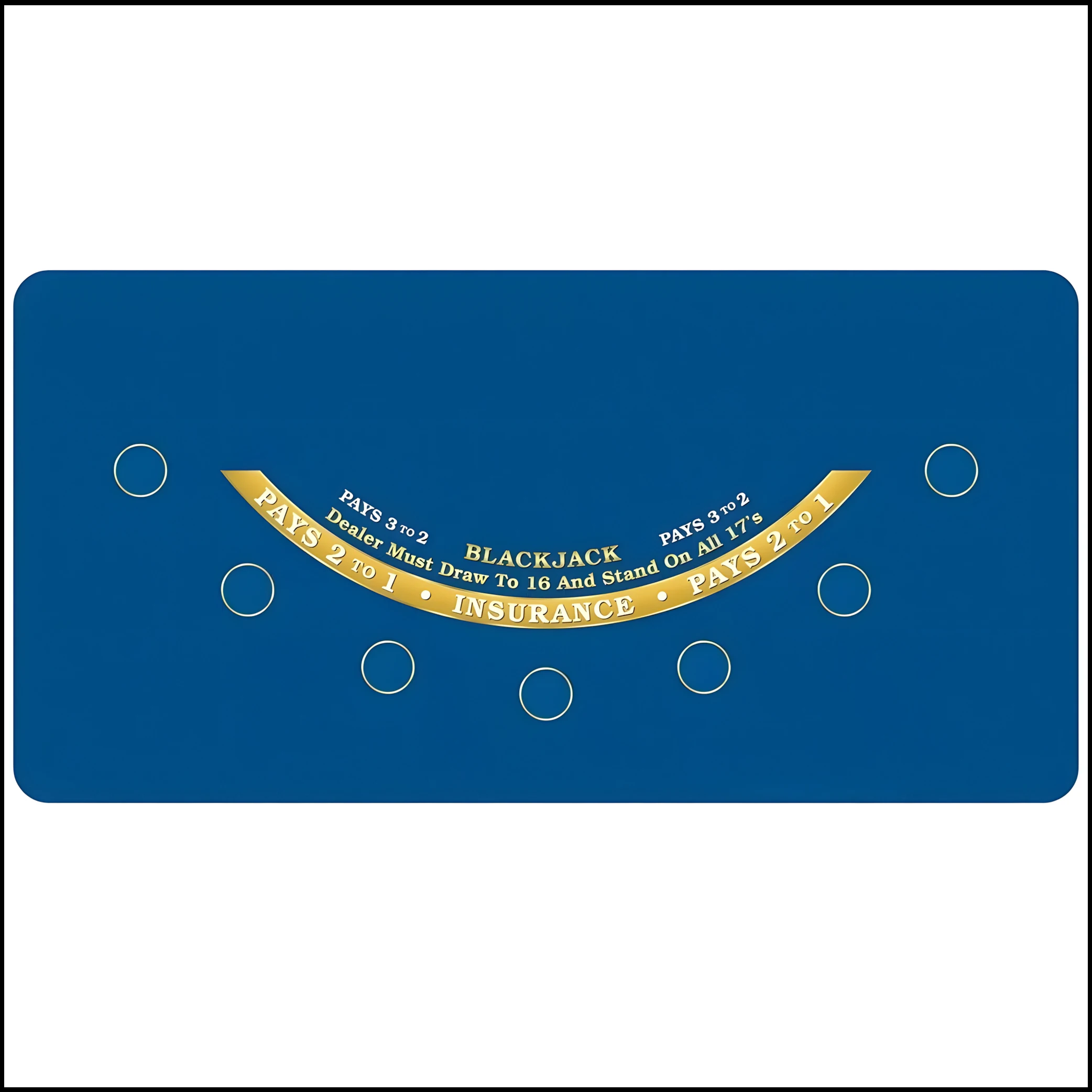 120-×-60-センチメートルブラックジャックポーカーゲームマットマルチプレイヤーゲーム大型ポーカーラバーテーブルマットエンターテイメントアクセサリー