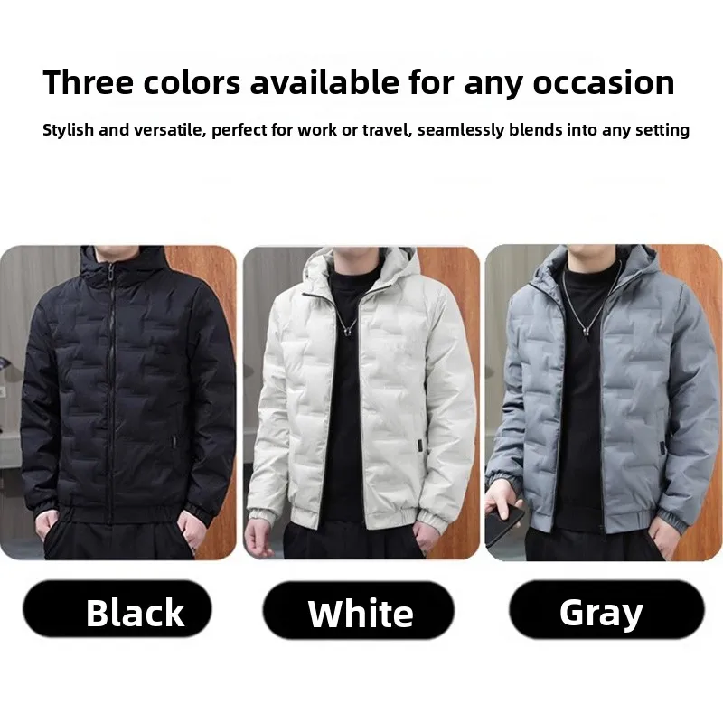 

Youthful Winter ort Lightweight Men's down Jaet Casual Outerwear Trendy All-Match Coat Mexican Rice Man Brand