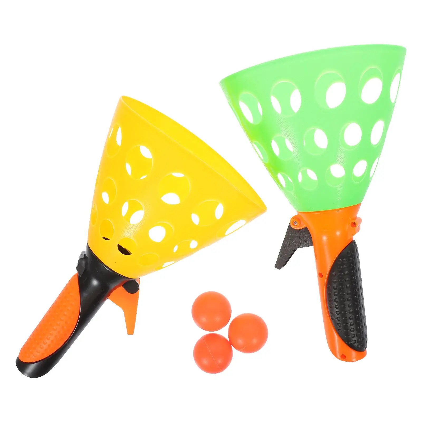 

Outdoor Toys for Kids Balls outside Play Launcher Click and Catch Game Parent-child