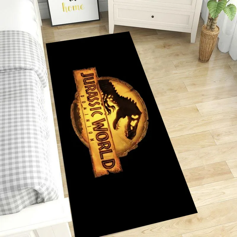 J-Jurassic P-Park Non-slip Kitchen Rug Bathroom Carpet Home House Entrance Carpets Living Room  Hallway Home Decor