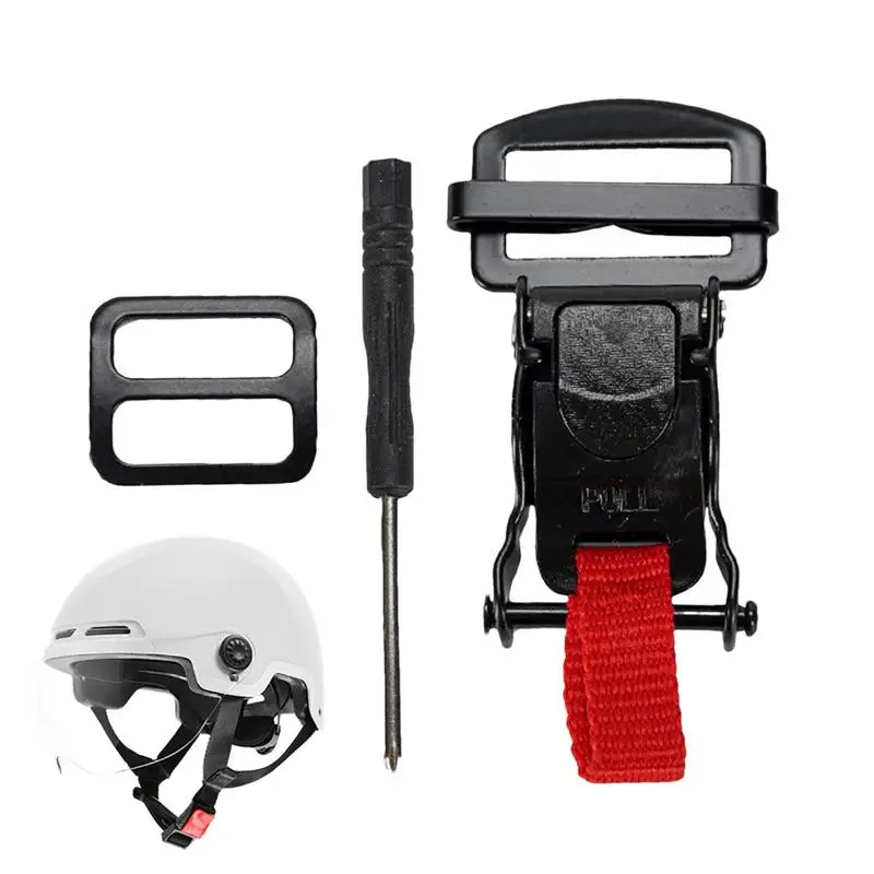 

Double D Buckle Motorcycle Helmets Quick Release Buckle Safe Quick Release Clip Strap Helmet Lock Socket For Motorcycle Helmets