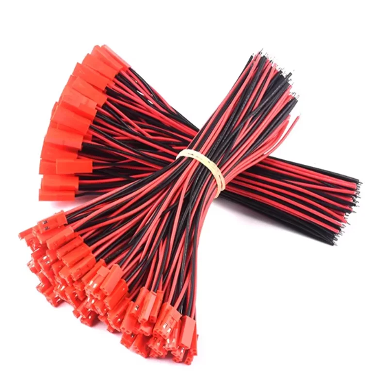 5/10/20/50/100 Pairs 100mm/180mm Male Female Connector JST Plug Cable For RC BEC Battery Helicopter DIY FPV Drone Quadcopter