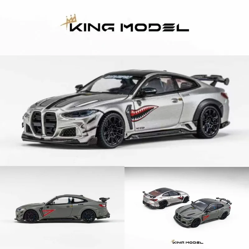 

KING MODEL 1:64 BMW M4 DarwinPRO Cast Alloy Car Model, Boys' Holiday Gift Toy, Adult Collection Decoration Item.