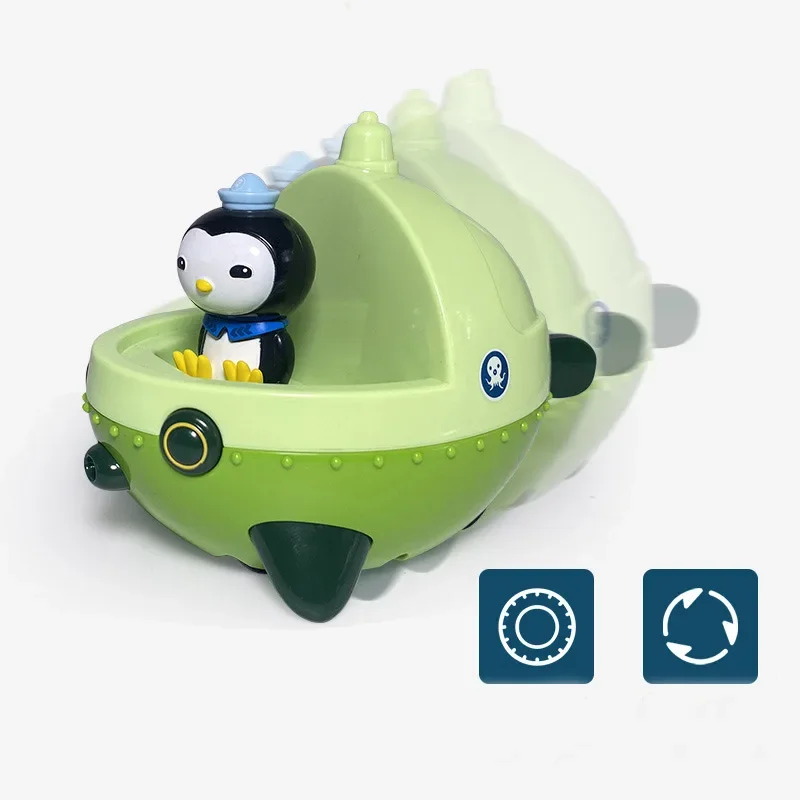 Original Octonauts Pull Back Car Child Aircraft Mini Alloy Car Barnacles Kwazii Peso Friction Car Action Figures Kids Toys Gifts