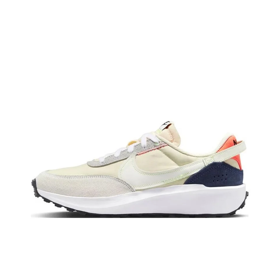Nike Waffle Debut Casual Shoes Unisex Low Top Ecru FB1849-211