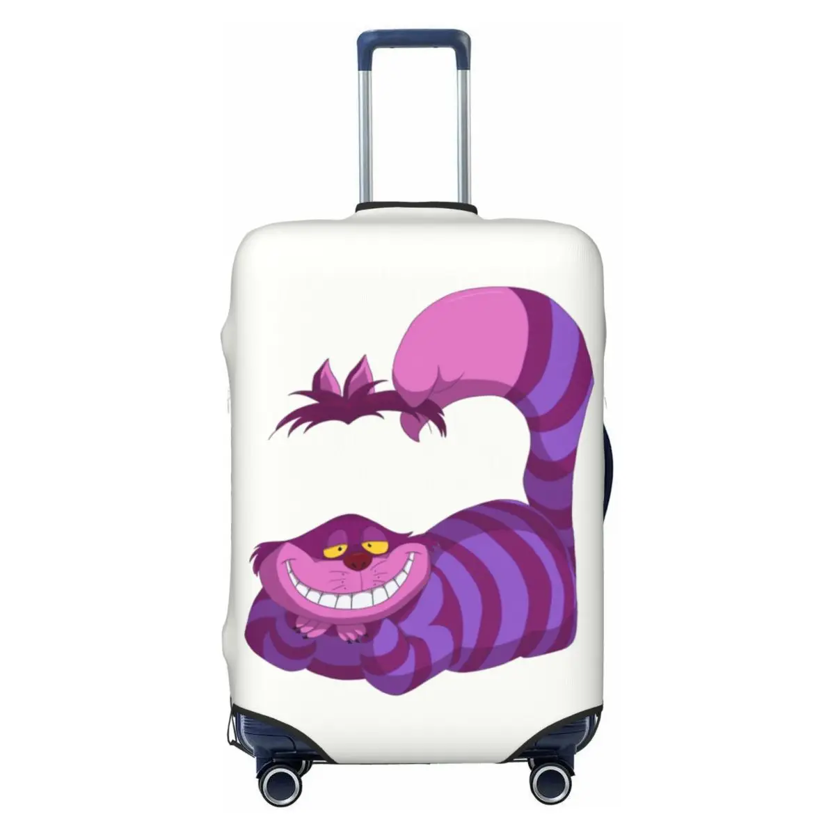

Custom Cheshires Cat Anime Travel Luggage Cover Washable Suitcase Cover Protector Fit 18-32 Inch