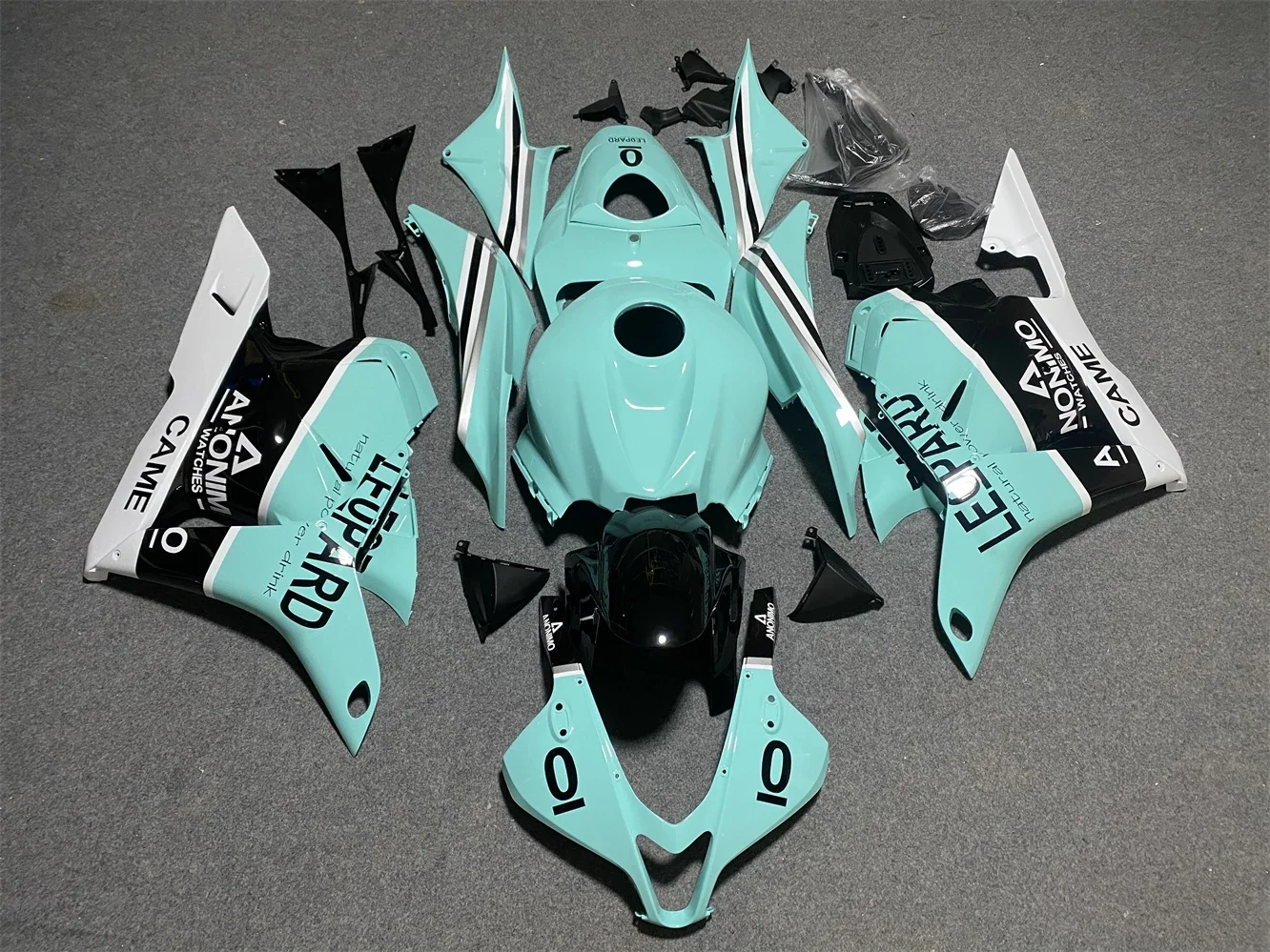 

Motorcycle Fairing Kit Suitable for CBR600RR 2009 2010 2011 2012 Years CBR600 F5 09-12 Fairing Light blue black White