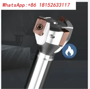 المتكاملة الزاوية اليمنى برج قاطعة المطحنة حامل 400R قاطعة المطحنة رئيس R0.8 مستقيم عرقوب C20 آلة طحن C16 عرقوب R