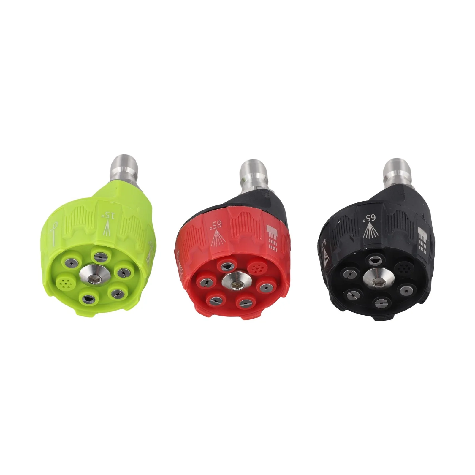 Quick Changeover 6 In 1 Nozzles Portable And Compact Design Adjustable Nozzle For Pressure Washer As Shown Cleaning Equipment