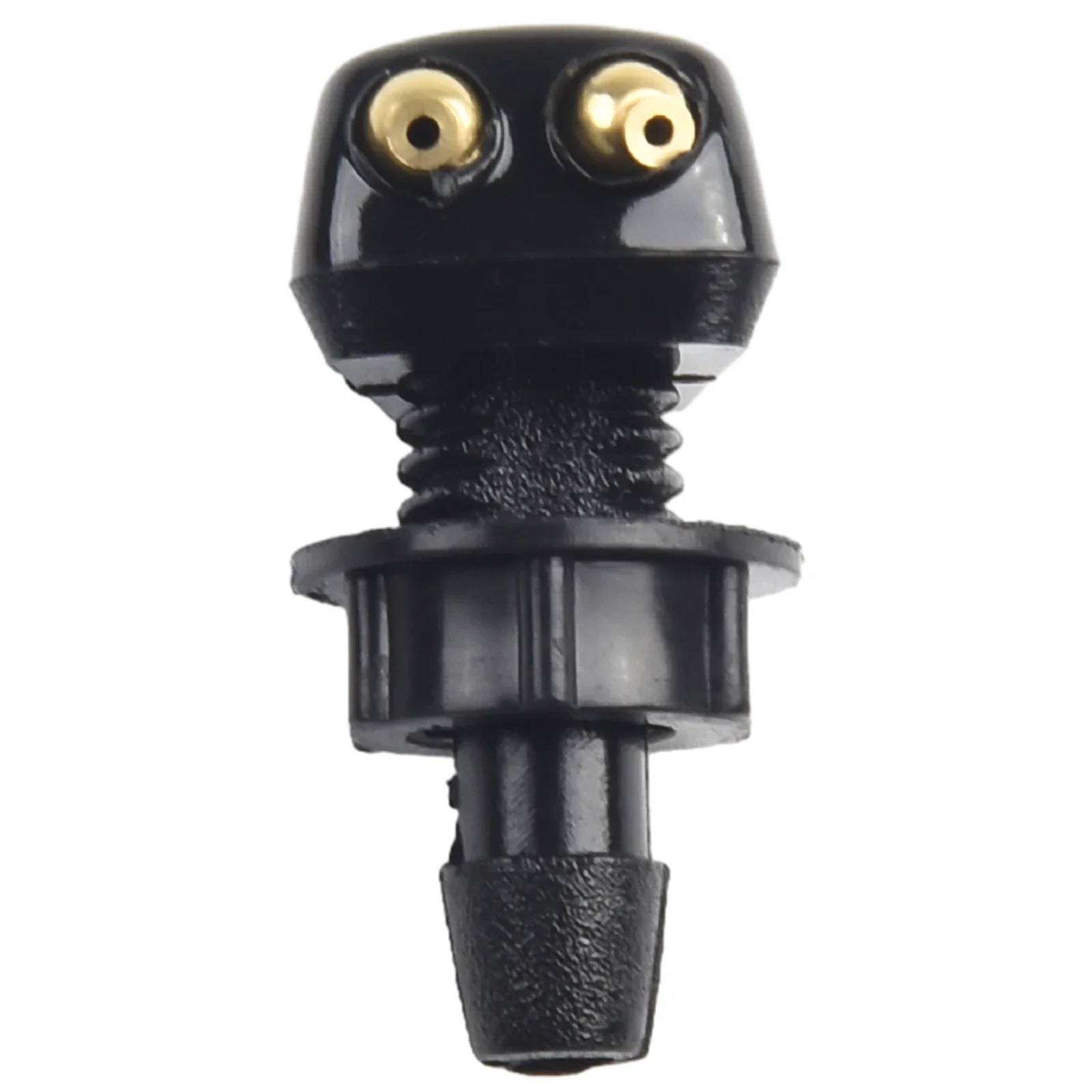 2Pcs Car Wiper Washer Nozzles Windshield Washer Wiper Water Spray Nozzle Black Washer Nozzle Fits Most Car Models