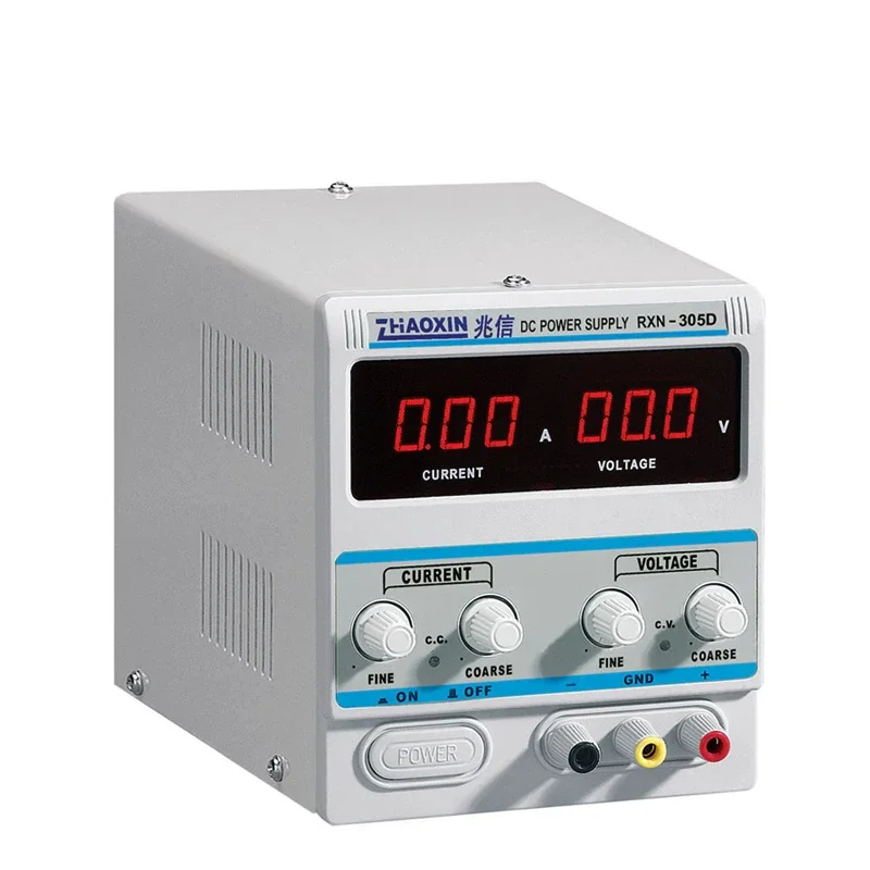 Zhaoxin RXN-305D 220V-240V AC Adjustable Linear Switching Power Supply 0 ~ 30V 0 ~ 5A DC Circuit Protection