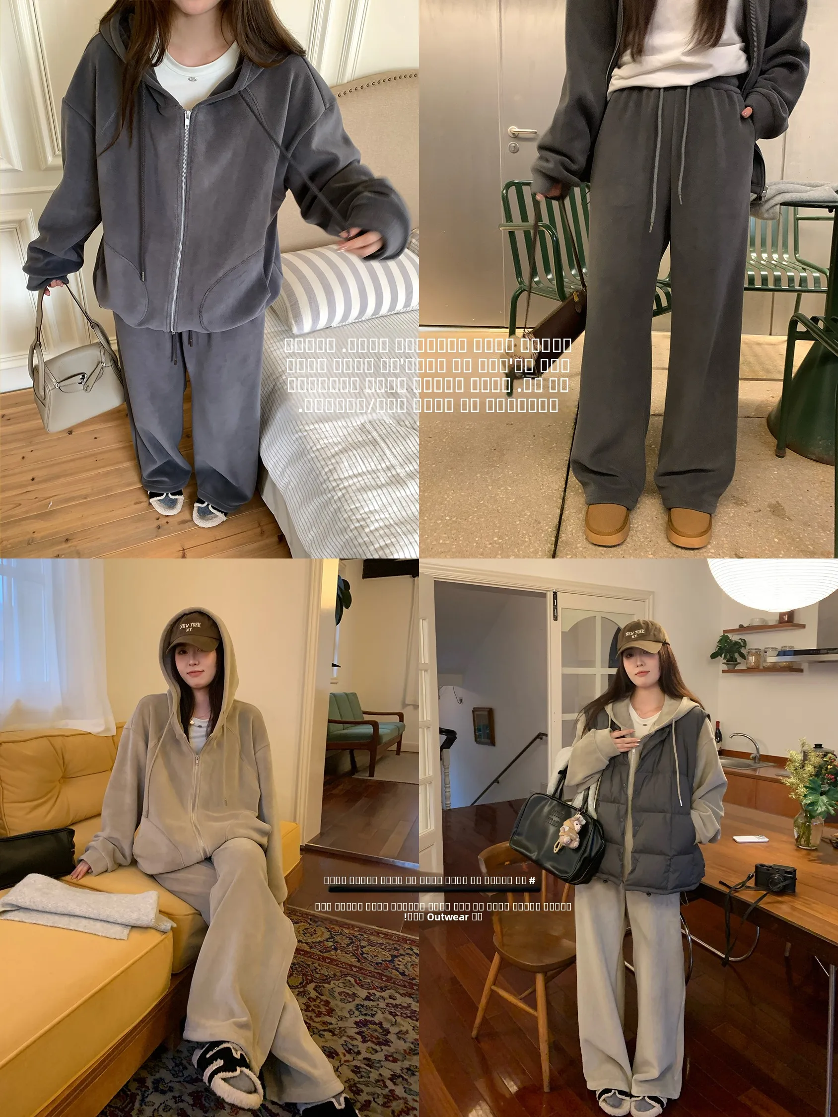 

Комплект NAZ для полных: зимний двусторонний флисовый костюм (куртка и брюки) из плотного материала, очень теплый и комфортный, для отдыха