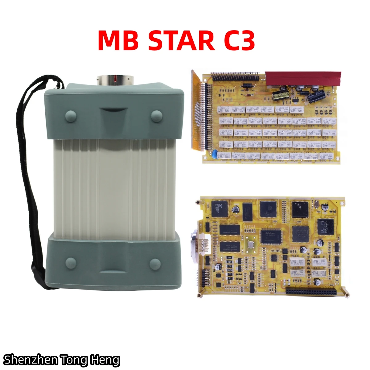 Best Quality MB Star C3 V2023.09 Full Chip Support 12V & 24V SD Connect Star Diagnosis Tool MB Star C3 Multiplexer Tester